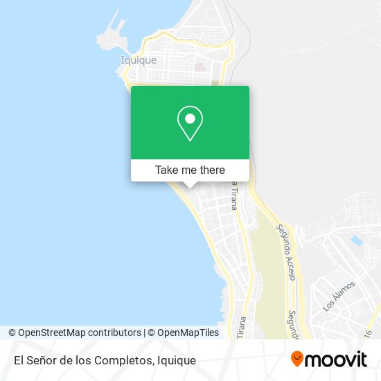 Mapa de El Señor de los Completos