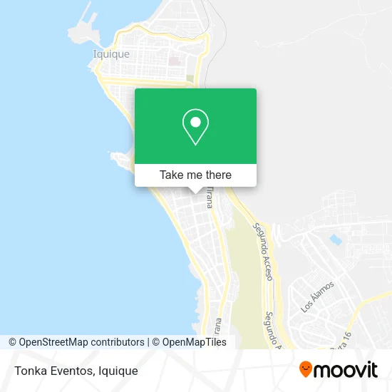 Tonka Eventos map