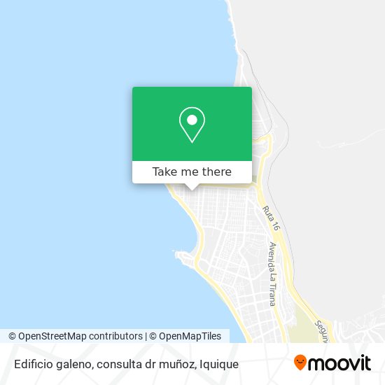 Edificio galeno, consulta dr muñoz map