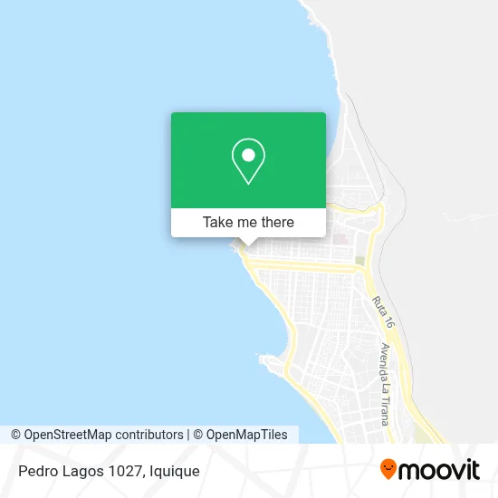 Pedro Lagos 1027 map