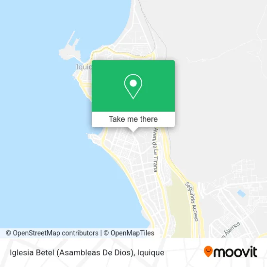 Mapa de Iglesia Betel (Asambleas De Dios)