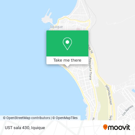 Mapa de UST sala 430