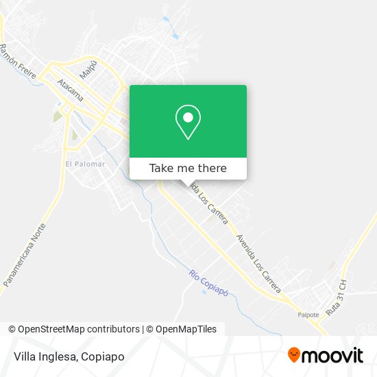 Villa Inglesa map