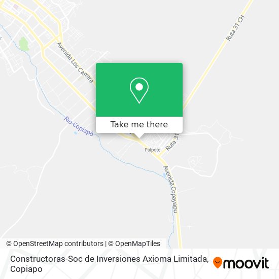 Constructoras-Soc de Inversiones Axioma Limitada map