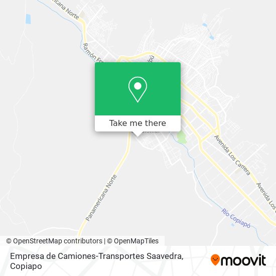 Mapa de Empresa de Camiones-Transportes Saavedra