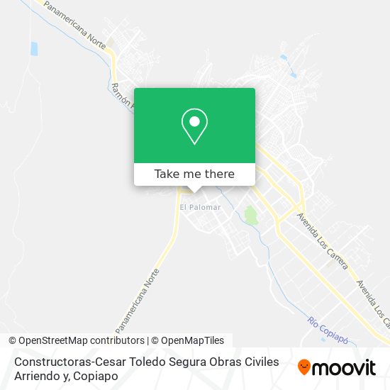 Mapa de Constructoras-Cesar Toledo Segura Obras Civiles Arriendo y