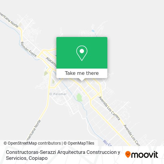 Constructoras-Serazzi Arquitectura Construccion y Servicios map