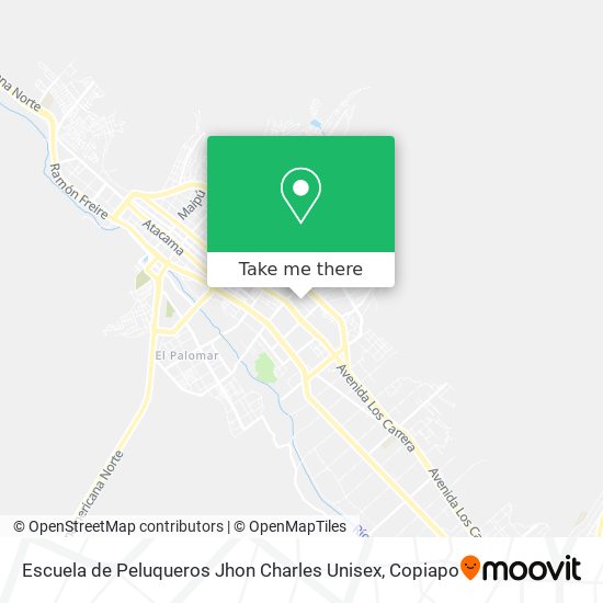 Escuela de Peluqueros Jhon Charles Unisex map