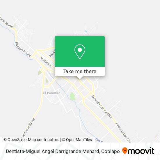 Dentista-Miguel Angel Darrigrande Menard map