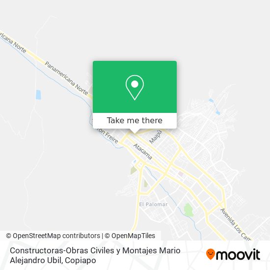 Constructoras-Obras Civiles y Montajes Mario Alejandro Ubil map