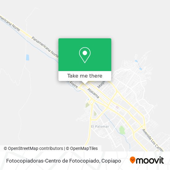 Fotocopiadoras-Centro de Fotocopiado map