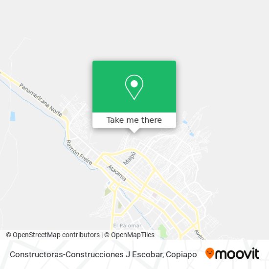 Constructoras-Construcciones J Escobar map