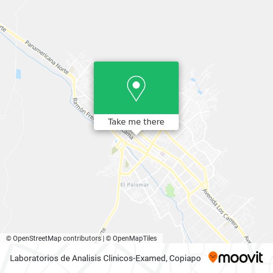 Laboratorios de Analisis Clinicos-Examed map