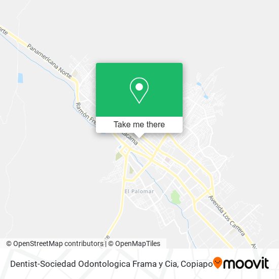 Mapa de Dentist-Sociedad Odontologica Frama y Cia