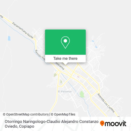 Mapa de Otorringo Naringologo-Claudio Alejandro Constanzo Oviedo