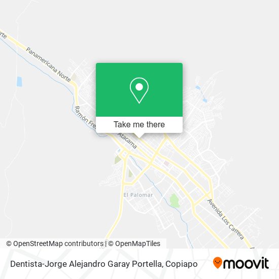 Dentista-Jorge Alejandro Garay Portella map