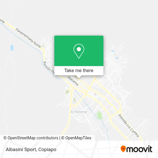 Albasini Sport map
