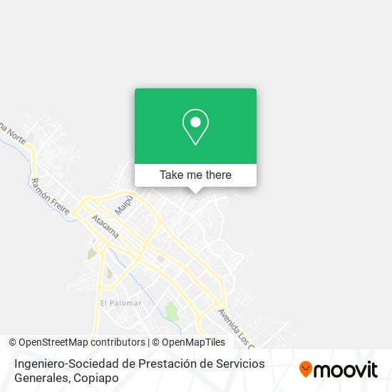 Ingeniero-Sociedad de Prestación de Servicios Generales map