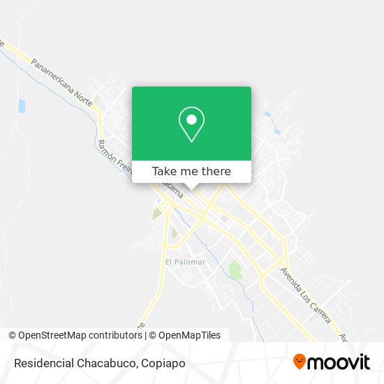 Mapa de Residencial Chacabuco