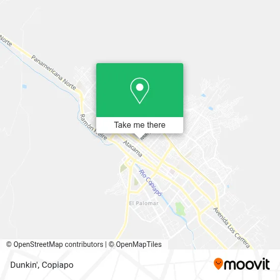 Dunkin' map
