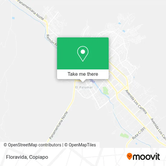 Floravida map