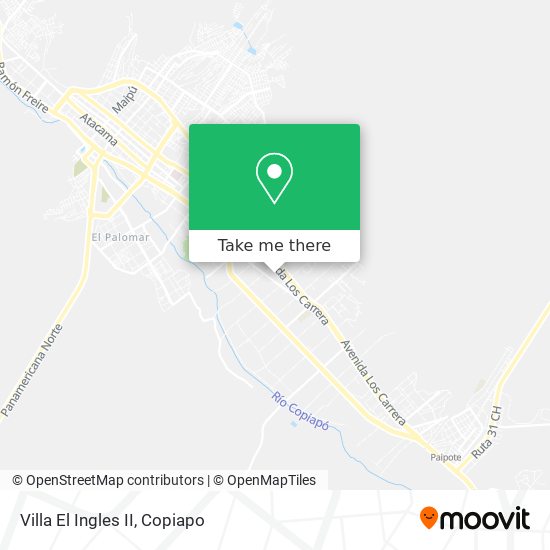 Villa El Ingles II map