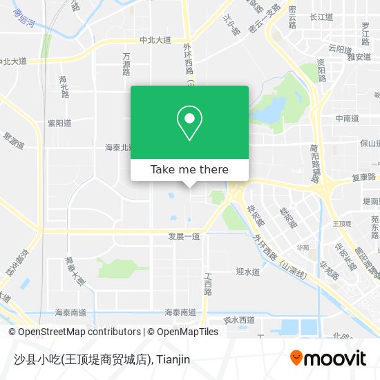 沙县小吃(王顶堤商贸城店) map