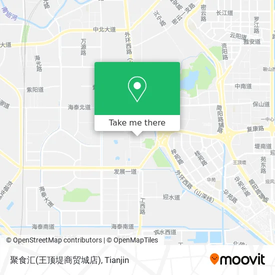 聚食汇(王顶堤商贸城店) map