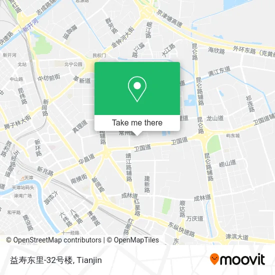 益寿东里-32号楼 map