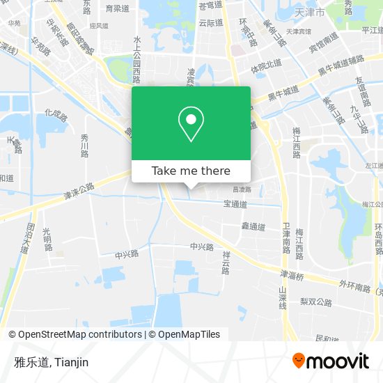 雅乐道 map