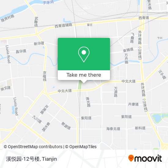 溪悦园-12号楼 map
