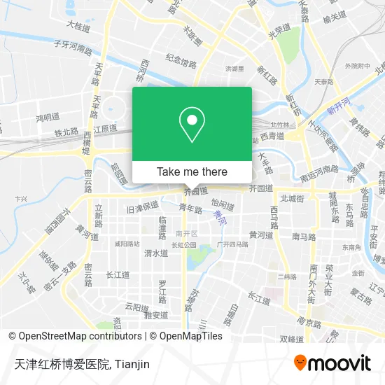 天津红桥博爱医院 map