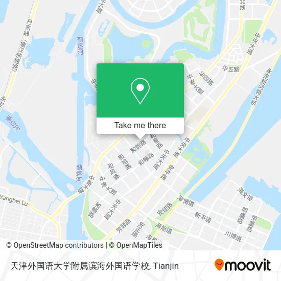 天津外国语大学附属滨海外国语学校 map