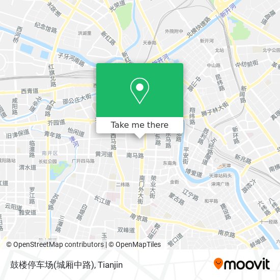 鼓楼停车场(城厢中路) map
