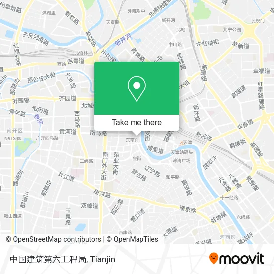 中国建筑第六工程局 map
