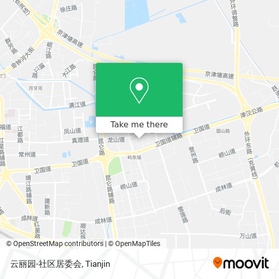 云丽园-社区居委会 map