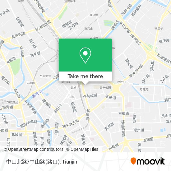 中山北路/中山路(路口) map