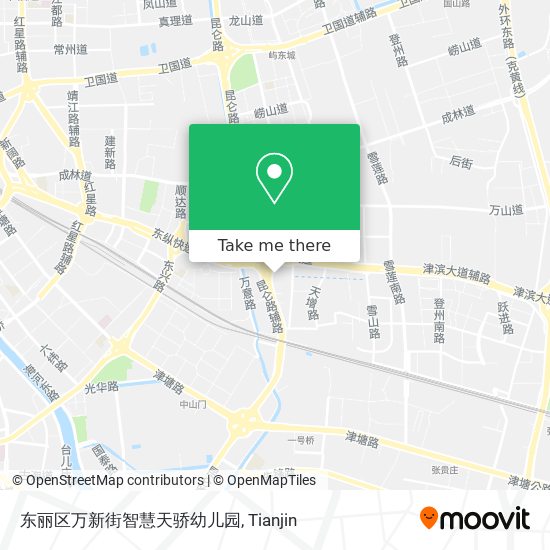 东丽区万新街智慧天骄幼儿园 map