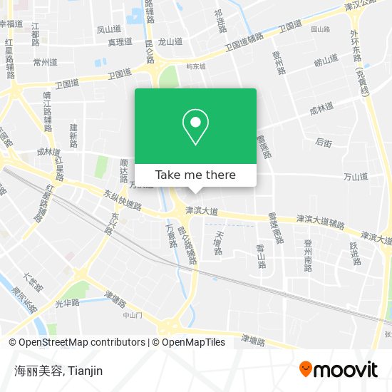 海丽美容 map