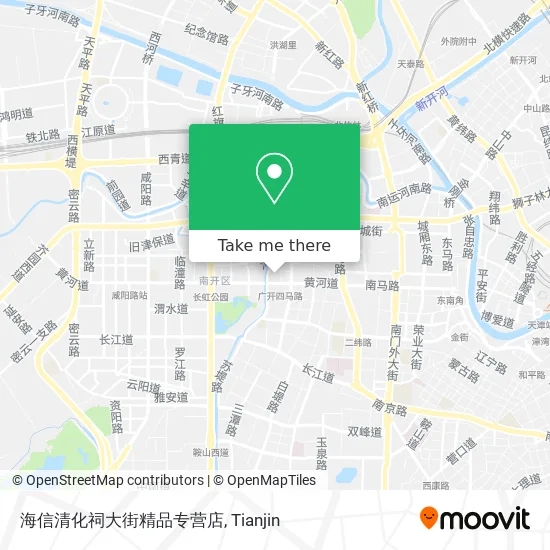 海信清化祠大街精品专营店 map