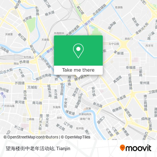 望海楼街中老年活动站 map
