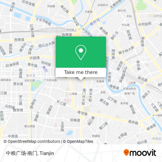 中粮广场-南门 map