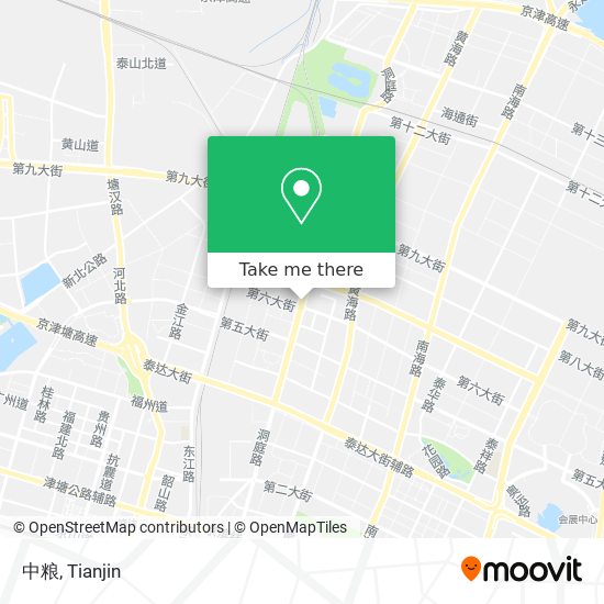中粮 map