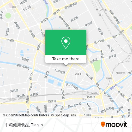 中粮健康食品 map
