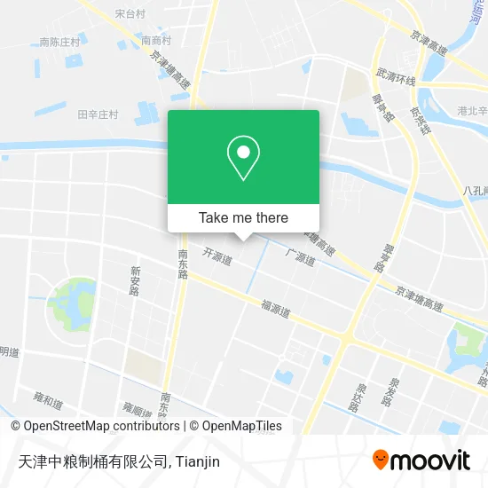 天津中粮制桶有限公司 map