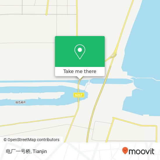 电厂一号桥 map