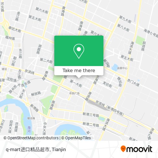 q-mart进口精品超市 map