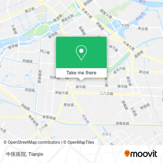 中医医院 map