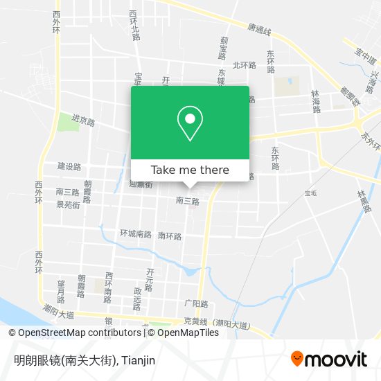 明朗眼镜(南关大街) map
