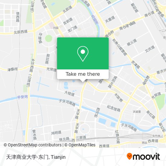 天津商业大学-东门 map